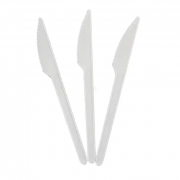Ножи 16см 100шт белые FF
