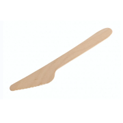 Ножі столові дерев'яні 16 см 250шт