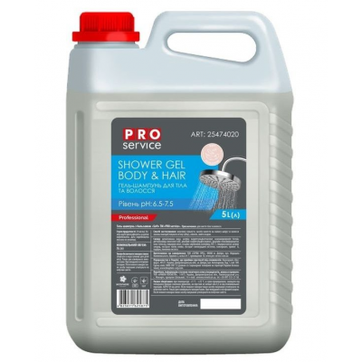 Гель-шампунь з бальзамом для тіла та волосся "SOFT", 5л, (4шт/ящ) Гель-шампунь з бальзамом для тіла та волосся "SOFT", 5л, (4шт/ящ)