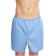 Труси-шорти для колоноскопії Polix PRO&MED ХXL зі спанбонду блакитні 50 штук