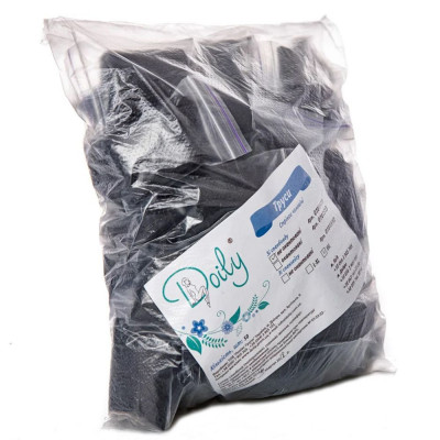 Труси-стрінги чоловічі L/XL зі спанбонду чорні 50 штук Труси-стрінги чоловічі L/XL зі спанбонду чорні 50 штук