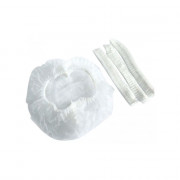 Шапочка медична на подвійній резинці Panni Mlada™ (100 шт/пач) зі спанбонду Колір: білий