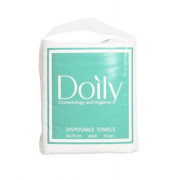 Полотенца в пачке COMPACT Doily 40х70см из спанлейса 40г/м2 гладкие 50 штук