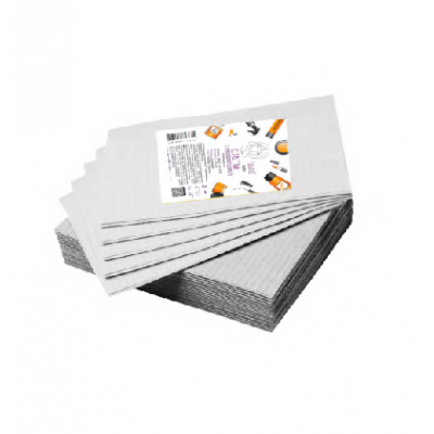 Серветка-нагрудник медична FP 3-х шарова 33х41 500шт/пач Колір:білий Серветка-нагрудник медична FP 3-х шарова 33х41 500шт/пач Колір:білий