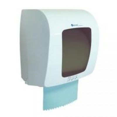 Автоматичний диспенсер паперових рушників в рулонах Merida CTS401 Top Mini сірий, механічний Автоматичний диспенсер паперових рушників в рулонах Merida CTS401 Top Mini сірий, механічний