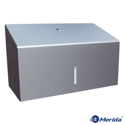 Держатель для бумажных полотенец Merida Stella Mini нержавеющая сталь матовая ASM201 Держатель для бумажных полотенец Merida Stella Mini нержавеющая сталь матовая ASM201