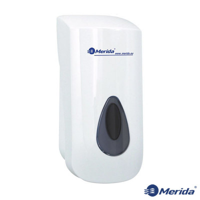 Дозатор мильної піни Merida Top DTS201 (сіра крапля) під картридж пластик 700г (2000 порцій) Дозатор мильної піни Merida Top DTS201 (сіра крапля) під картридж пластик 700г (2000 порцій)
