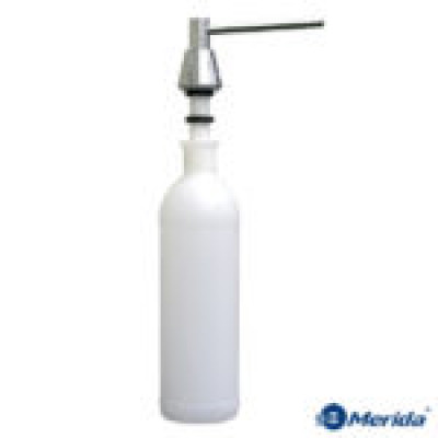 Дозатор для жидкого мыла Merida DWP101 монтируемый на столешнице полированный (1 литр) Дозатор для жидкого мыла Merida DWP101 монтируемый на столешнице полированный (1 литр)