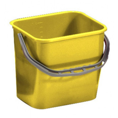 Ведро для уборки с ручкой желтое 3502 12 литров Ведро для уборки с ручкой желтое 3502 12 литров