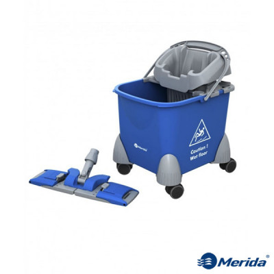 Візок збиральна Merida Mini HFW103 + швабра-насадка 40 см Візок збиральна Merida Mini HFW103 + швабра-насадка 40 см