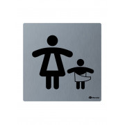 Табличка Merida Premium "ТУАЛЕТ ДЛЯ ЖІНОК З ДІТЬМИ"...