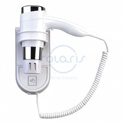 Фен для волосся готельний Соляріс ZG-1010 800/1200 Вт Фен для волосся готельний Соляріс ZG-1010 800/1200 Вт