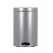 Ведро для мусора с крышкой и педалью металл матовый Brabanti...