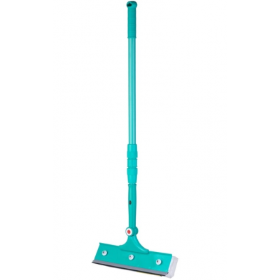 Швабра для миття вікон, поворотна губка 28 см, металева ручка телескоп, 78-115 см Швабра для миття вікон, поворотна губка 28 см, металева ручка телескоп, 78-115 см