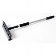 Швабра для миття вікон, губка 25см, алюмінієва ручка телеско...