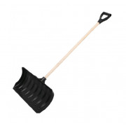 Лопата для уборки снега с черенком
