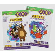 Картон кольоровий А4