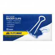Біндер Buromax 15 мм 12 штук