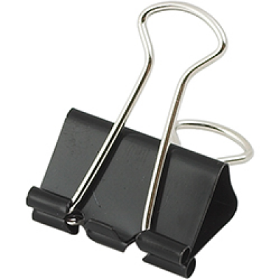 Биндер Buromax 15 мм 12 штук Биндер Buromax 15 мм 12 штук