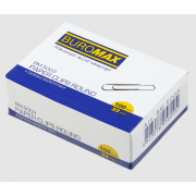 Скрепки никелированные Buromax 33 мм 100 штук