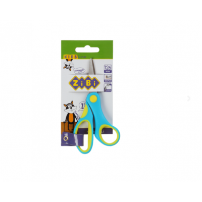 Ножиці дитячі з гумовими вставками на ручках 126мм, сині, KIDS Line Ножиці дитячі з гумовими вставками на ручках 126мм, сині, KIDS Line