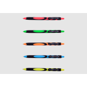 Ручка масляна автоматична LIVE TOUCH, RUBBER TOUCH, 0,7 мм, ...