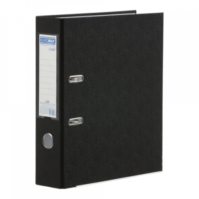 Реєстратор односторонній А4 LUX JOBMAX ширина торца 70мм чорний Реєстратор односторонній А4 LUX JOBMAX ширина торца 70мм чорний