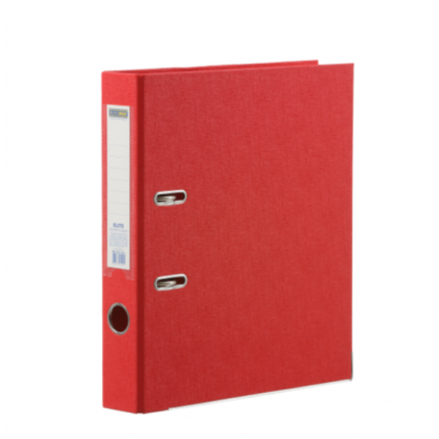 Регистратор ELITE двуст. А4, 50мм, PP, красный, сборный Регистратор ELITE двуст. А4, 50мм, PP, красный, сборный