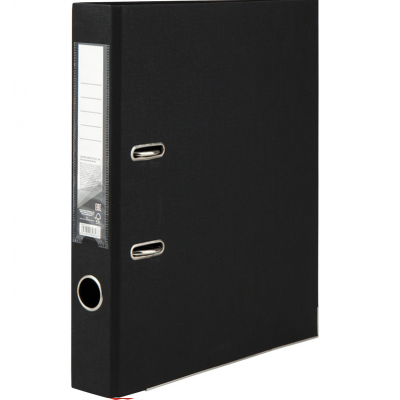 Папка-регистратор двуст. PP 5 см, собранная, черная Папка-регистратор двуст. PP 5 см, собранная, черная