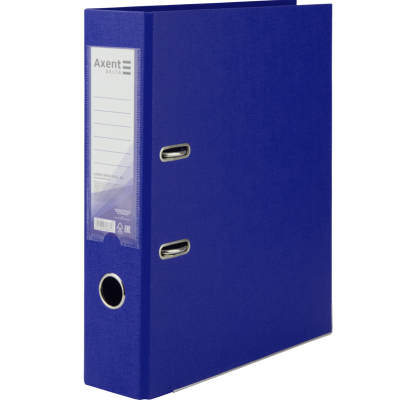 Папка-реєстратор двост. PP 7,5 cм, зібрана, синя Папка-реєстратор двост. PP 7,5 cм, зібрана, синя