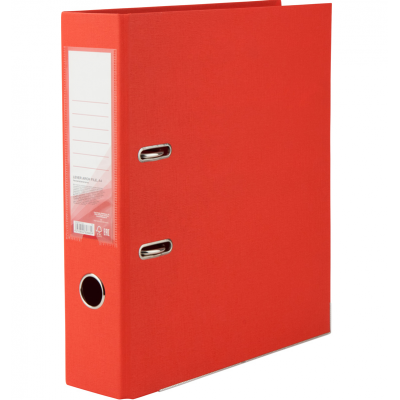 Папка-регистратор двуст. PP 7,5 см, собранная, красный Папка-регистратор двуст. PP 7,5 см, собранная, красный