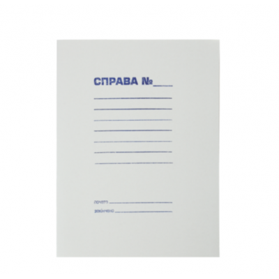 Папка Справа А4 картон 0,35 мм Папка Справа А4 картон 0,35 мм