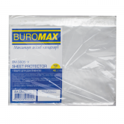 Файл для документів А4  40 мкм 100 штук в упаковці BUROMAX