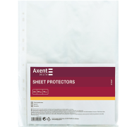 Файл Axent А4+ Glossy, прозрачный, 50мкм, глянцевый (100 шт....