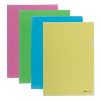 Папка-кутик А4 JOBMAX асорті Папка-кутик А4 JOBMAX асорті