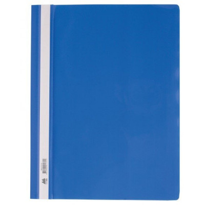 Швидкозшивач пластиковий Buromax А4 PP синій Швидкозшивач пластиковий Buromax А4 PP синій