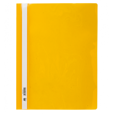 Скоросшиватель пластиковый Buromax А4 РР желтый Скоросшиватель пластиковый Buromax А4 РР желтый