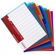 Разделитель страниц цветной 12 разделов