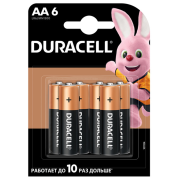 Элемент питания (батарейка) DURACELL LR6 (AA) 6шт