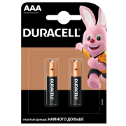 Элемент питания (батарейка) DURACELL LR3 (АAA) 2шт