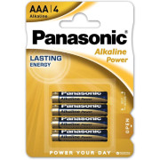 Батарейка PANASONIC LR03 (ААА) Alkaline Power 1х4 шт