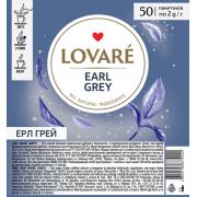 TM LOVARE TRAVEL "Bergamot tea" 50 пакетов по 2 г