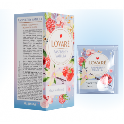 ТМ LOVARE «Raspberry vanilla» 24 по 2g (г) ТМ LOVARE «Raspberry vanilla» 24 по 2g (г)
